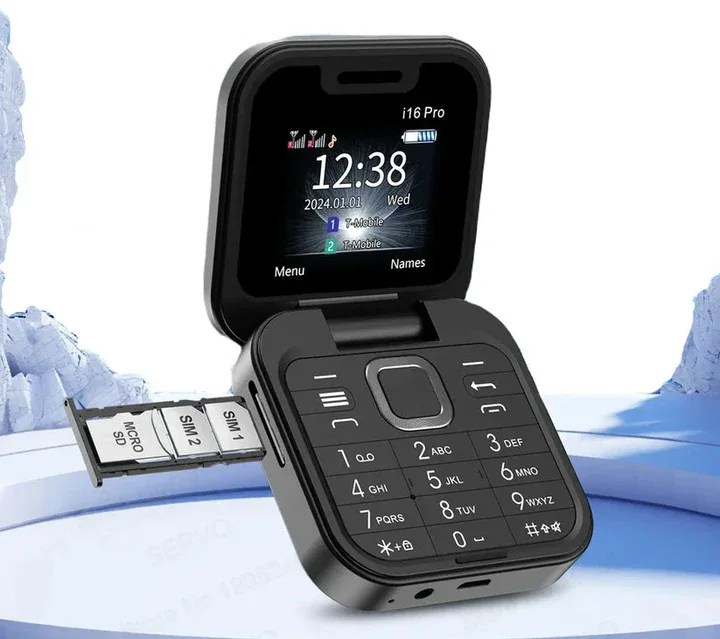 هاتف وانقة بين يديك Mini iPhone I 16 pro max