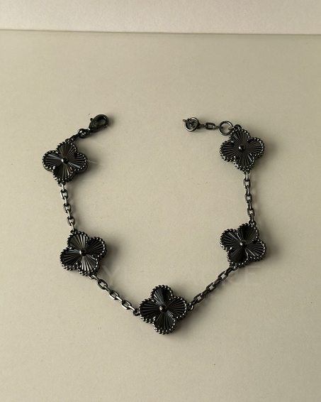 Van cleef Noir pour homme & femme en acier inoxydable