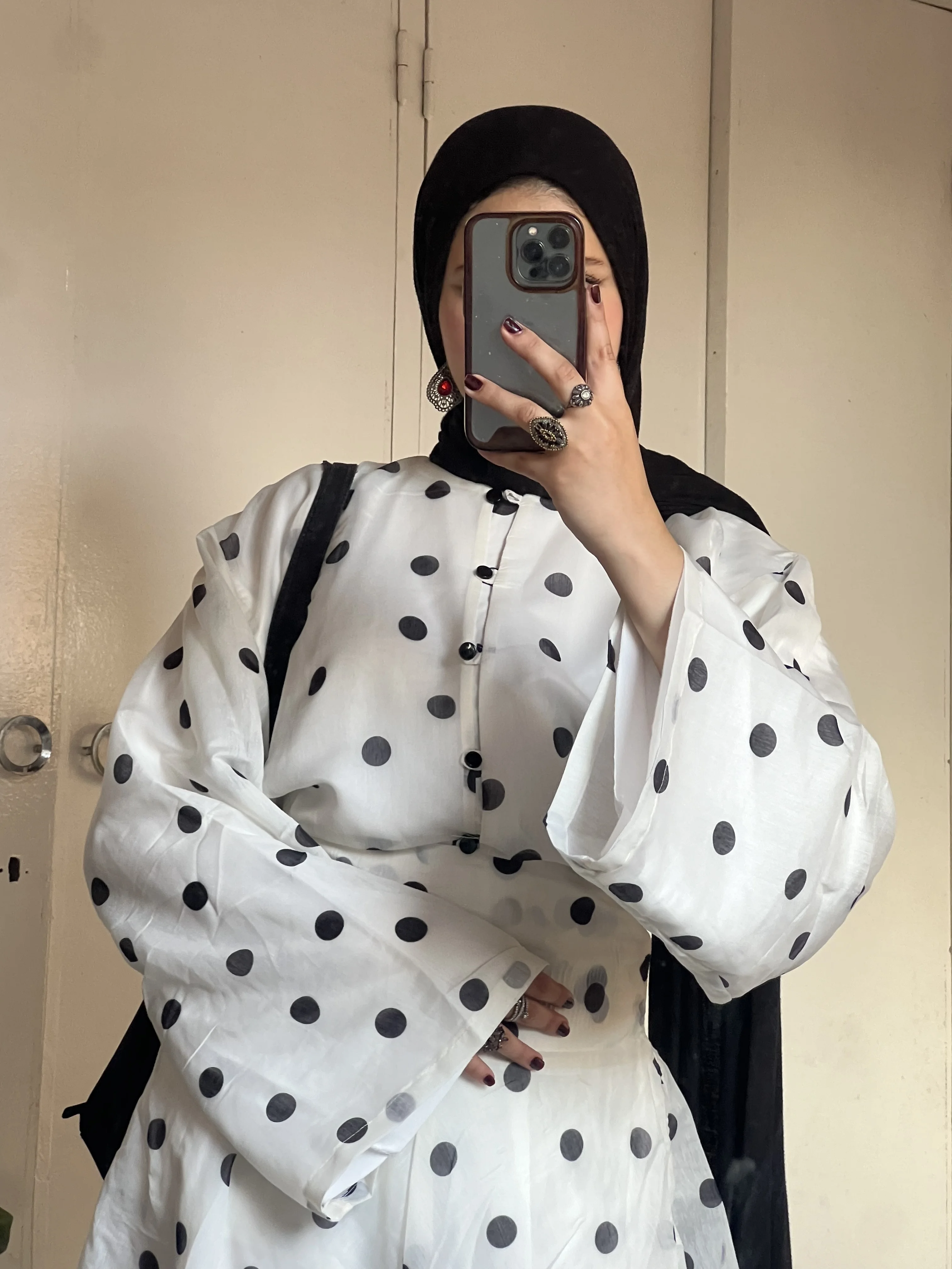 polka dots set