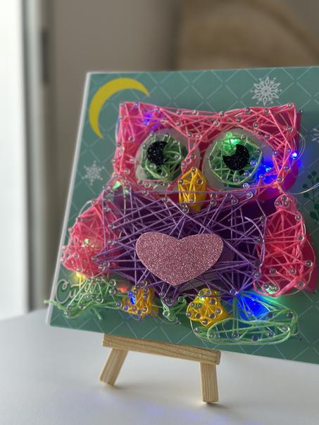 Kit String Art Hibou
