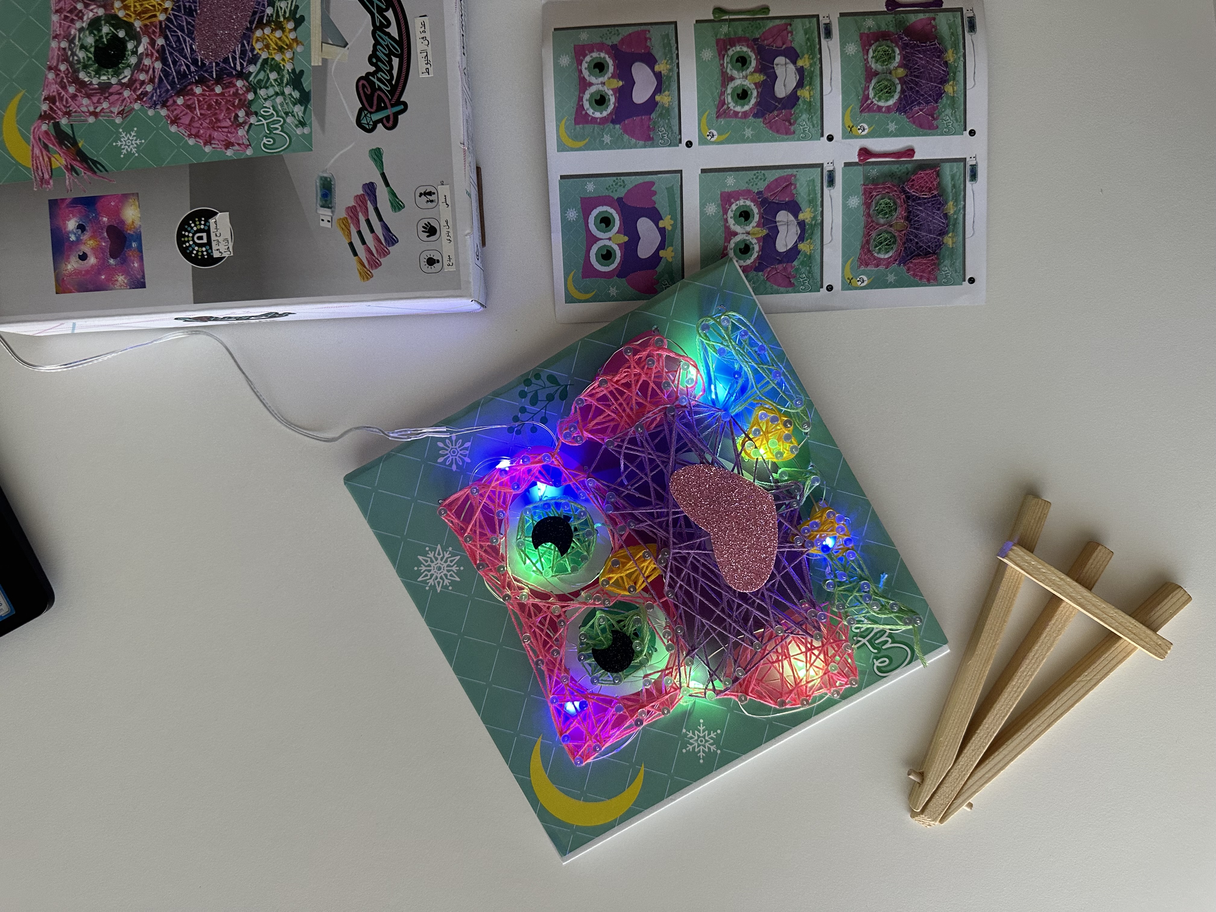 Kit String Art Hibou