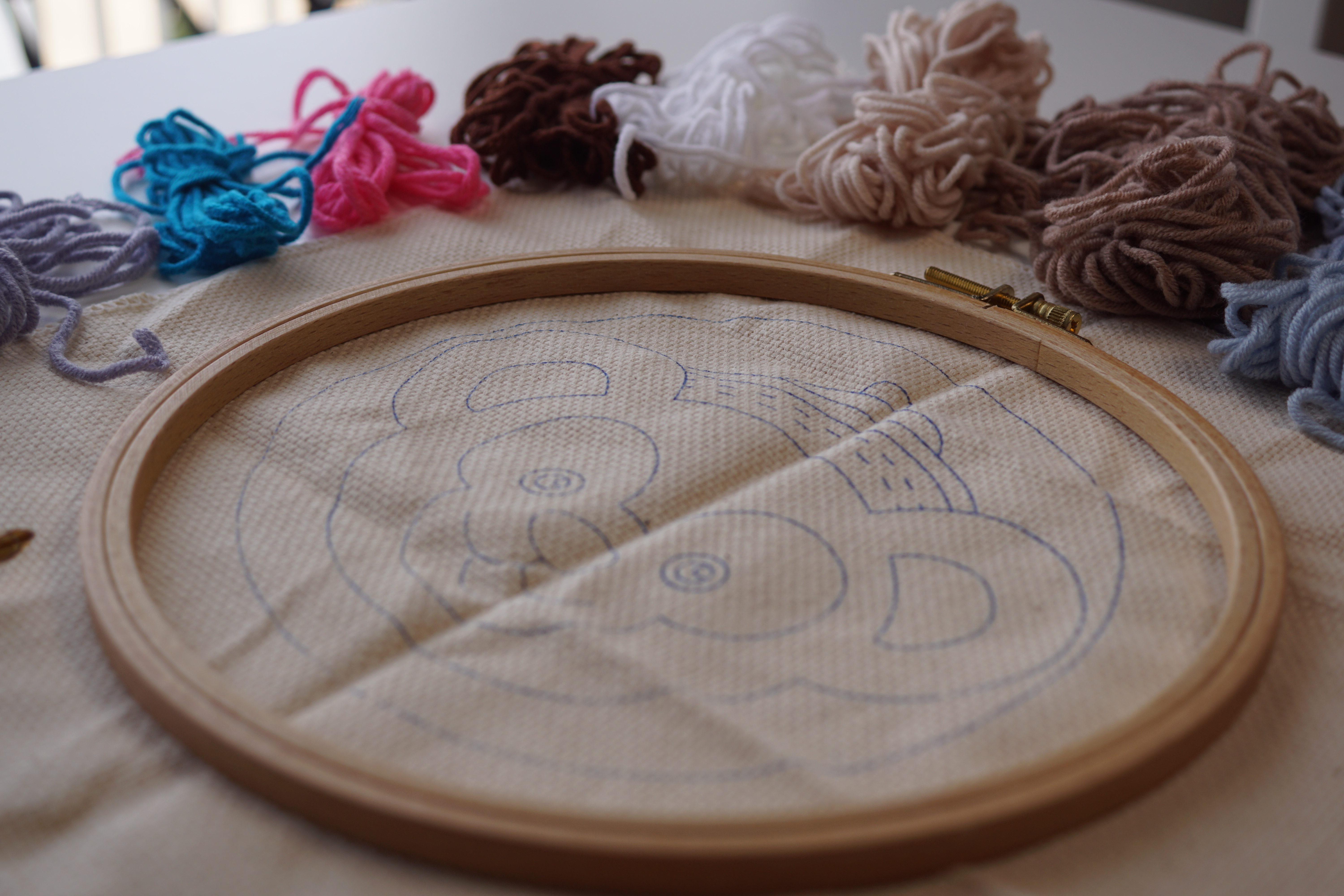Kit Punch Needle Singe