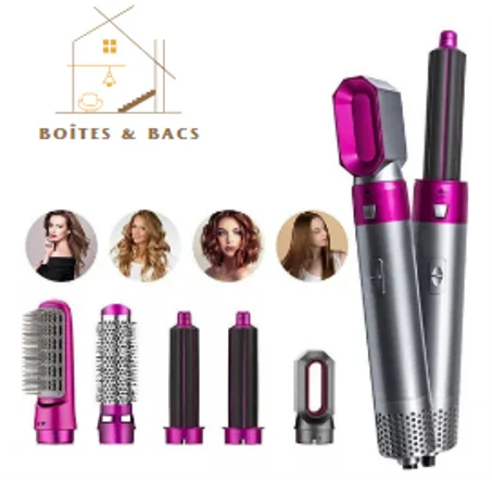 Sèche-cheveux air chaud pour femme 5 en 1