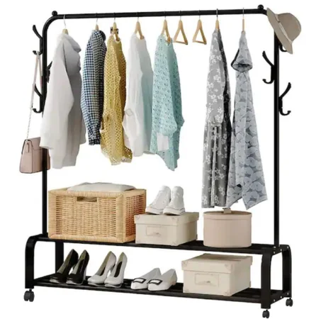 Portant à vêtements portable est la solution idéale pour ranger vos vêtements de manière pratique et efficace.