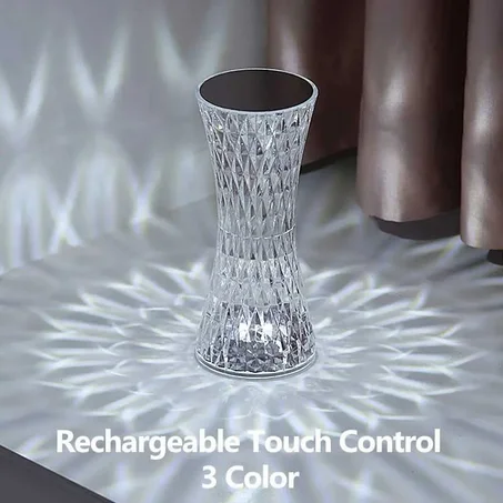 Lumière LED de table Crystal
