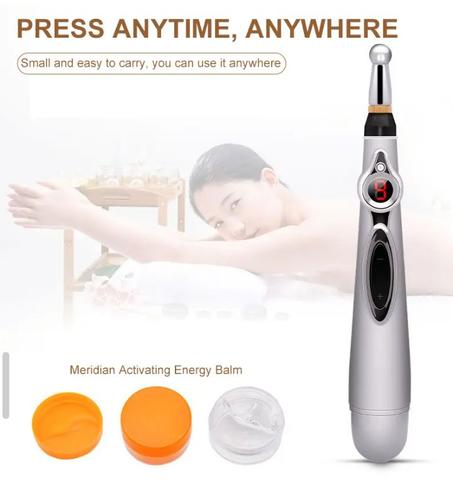 Mini masseur a impulsion electrique + 04 piles offerte
