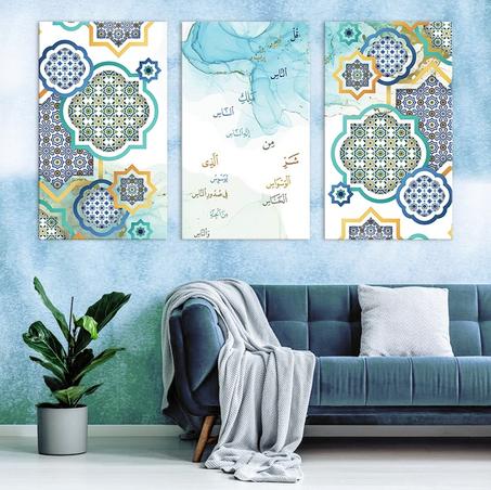 tableau bleu ciel  3 m1