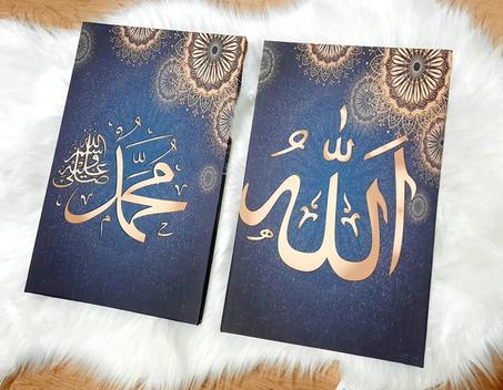 tableau impression en toile  (40 /25) + (40/25)