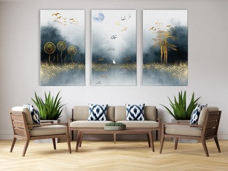 tableau fantasy vert 1