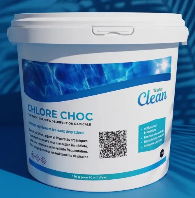 Chlore Choc (5 kg): Désinfection Haute Performance