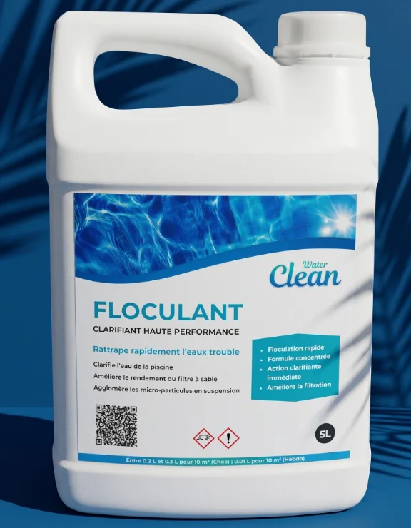 Floculant Liquide (5L): Clarifiant Haute Performance