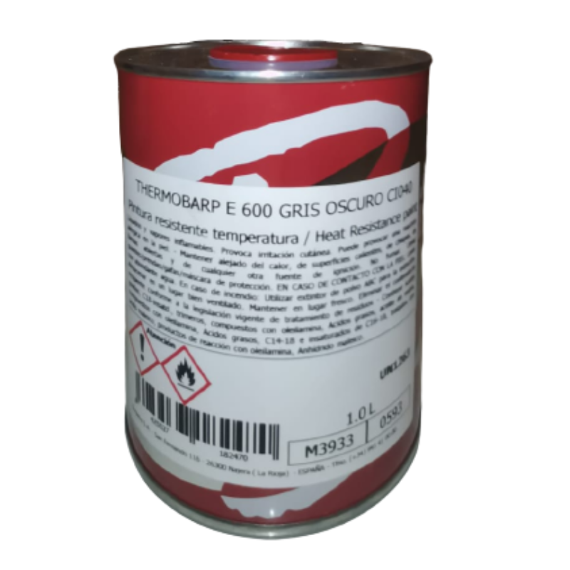 peinture a haute temperature 600°C