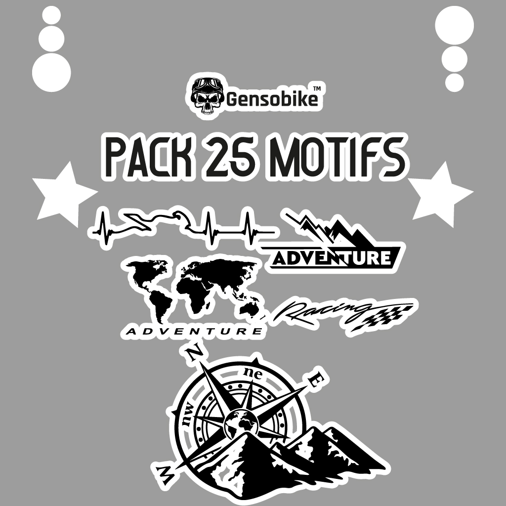 Pack 25 Motifs