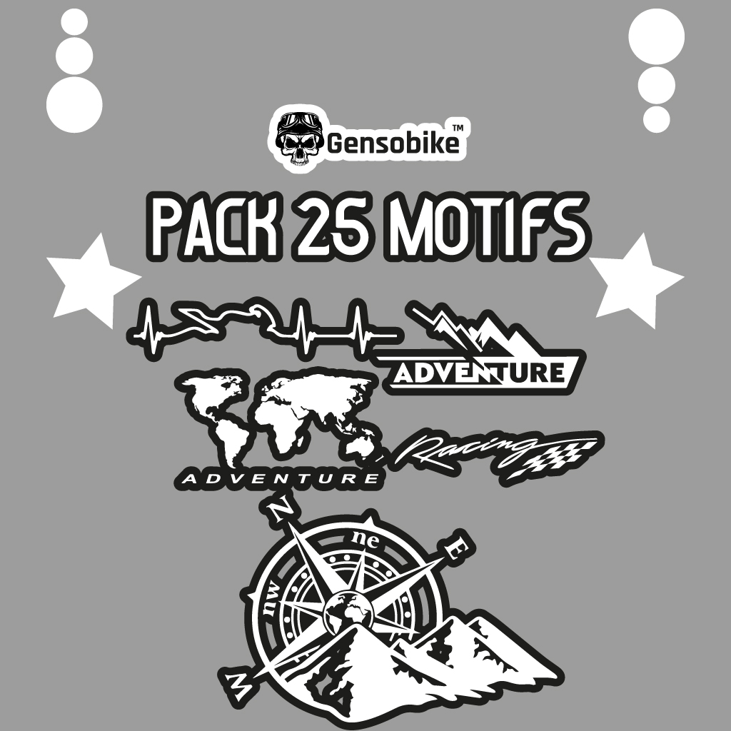 Pack 25 Motifs
