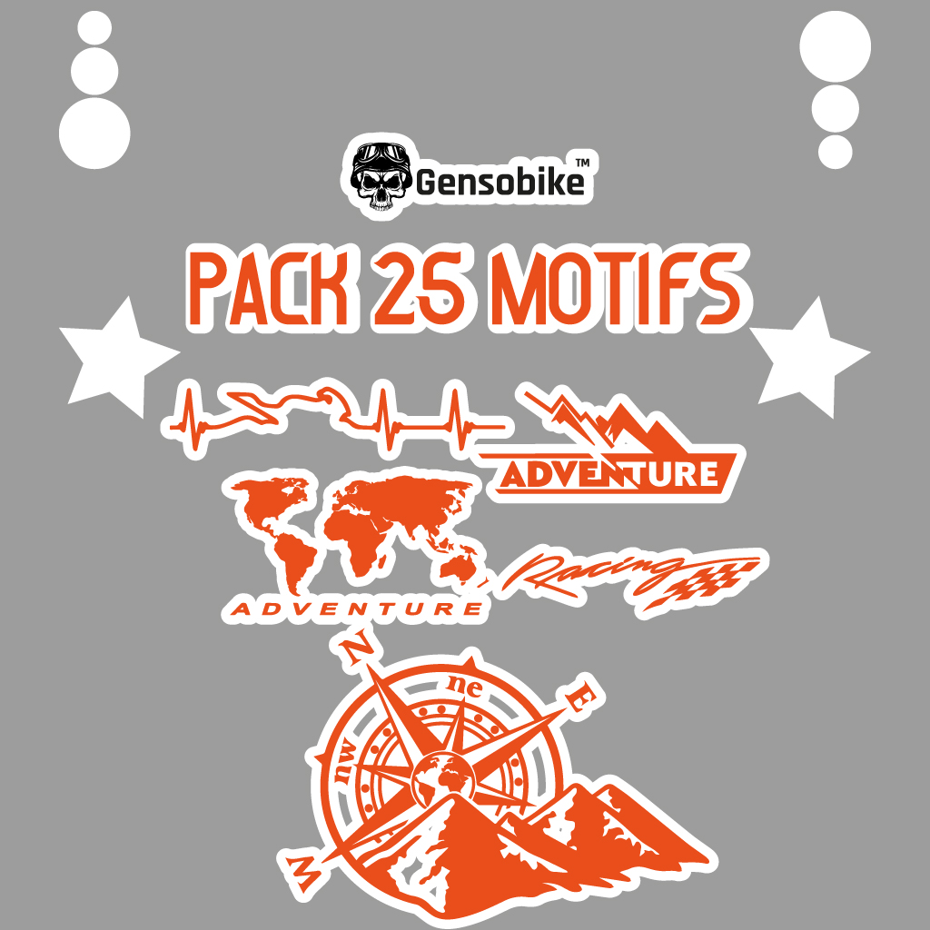 Pack 25 Motifs