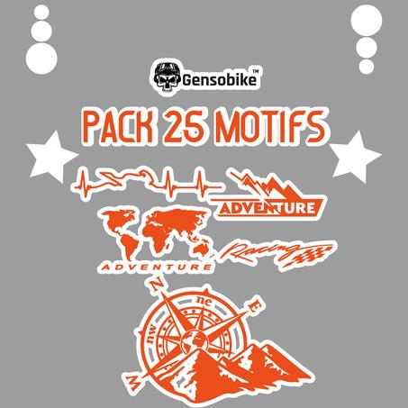 Pack 25 Motifs