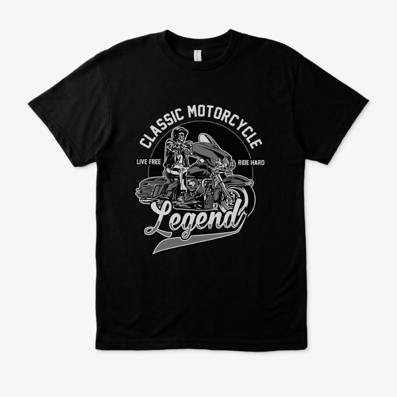 T-shirt Classic Motorcycle
