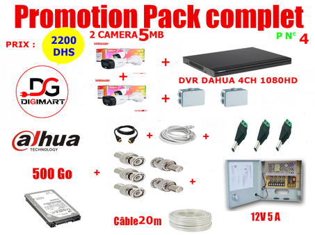 Nom Produit  : PACK 4