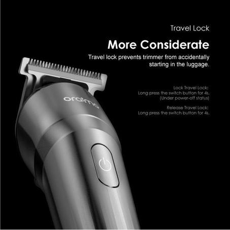 Oraimo SmartTrimmer Tondeuse Multifonctionnelle Avec 4 Peignes Guidés