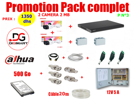 Nom Produit  : PACK 3