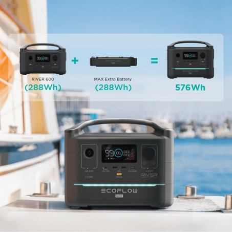 EcoFlow Batterie River 600W