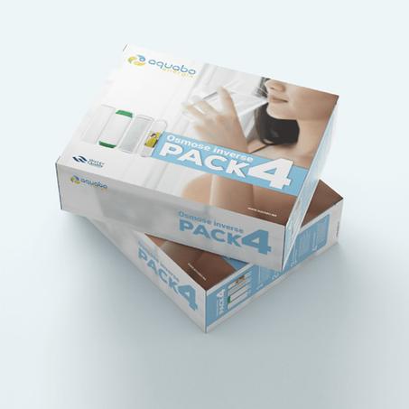 PACK DE 4 PRÉFILTRES DE REMPLACEMENT UNIVERSAL 10’’