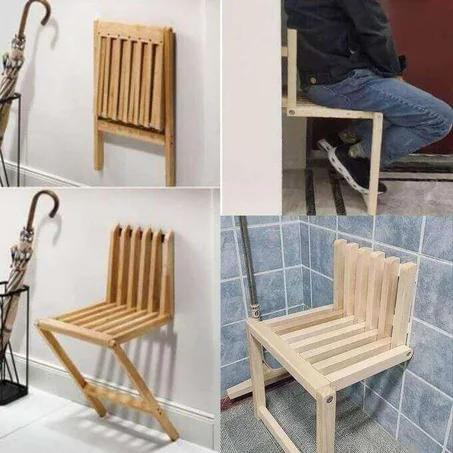 كرسي توفير المساحة العصري