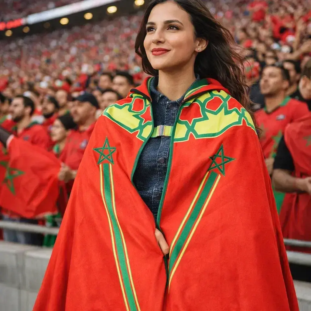 سلهام مغربي أصيل – فخر الهوية وتشجيع الوطن