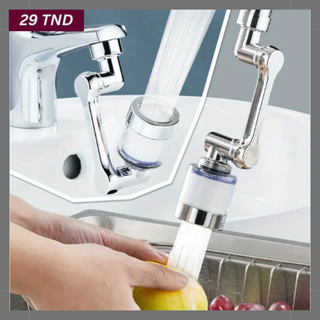 extension de robinet universel rotation 1080°