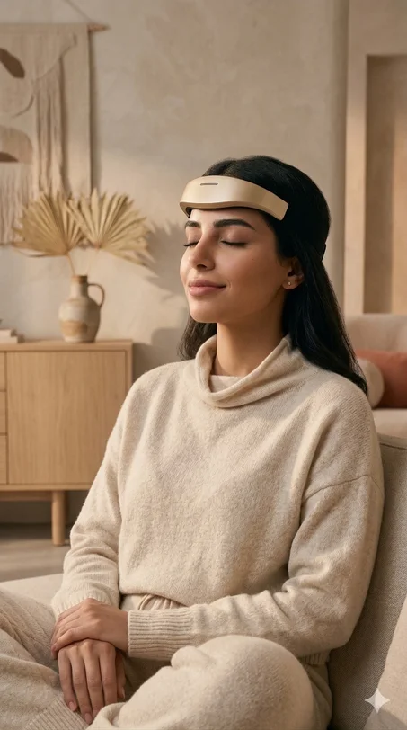 جهاز التدليك الذكي للرأس — راحة عميقة من التوتر والإجهاد الذهني في دقائق