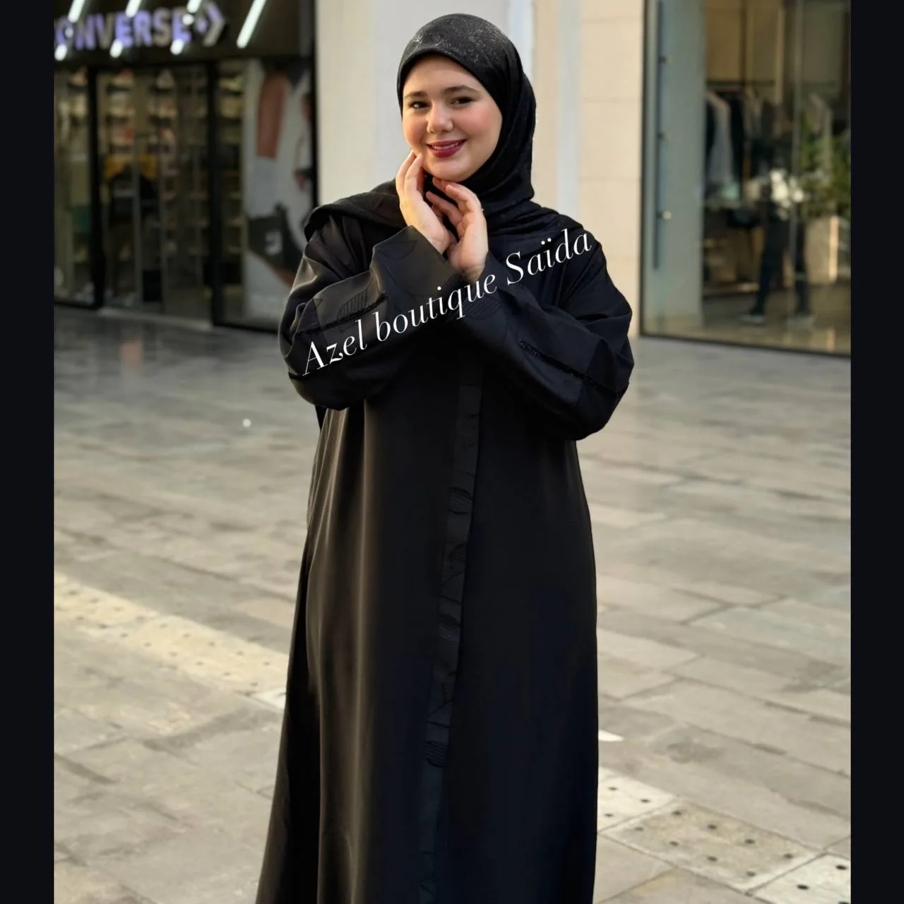 ABAYAT BOUCHRA BLACK