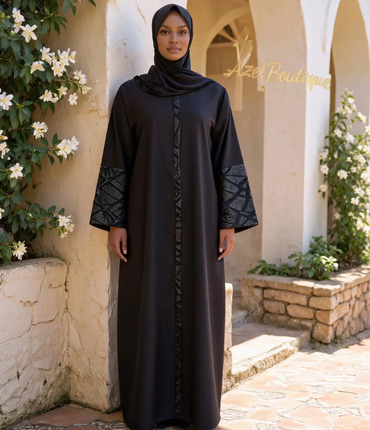 ABAYAT BOUCHRA noir 2