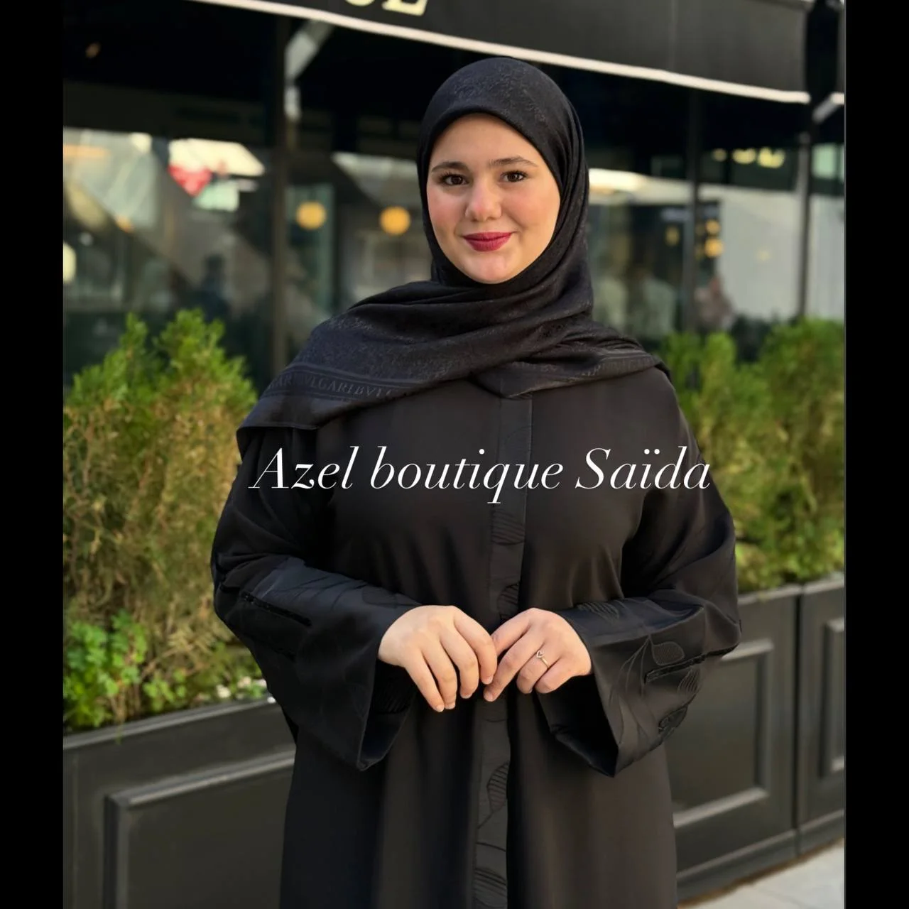 ABAYAT BOUCHRA BLACK