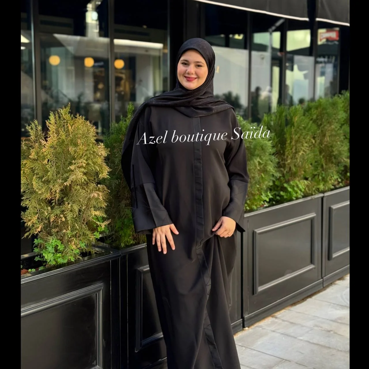 ABAYAT BOUCHRA BLACK