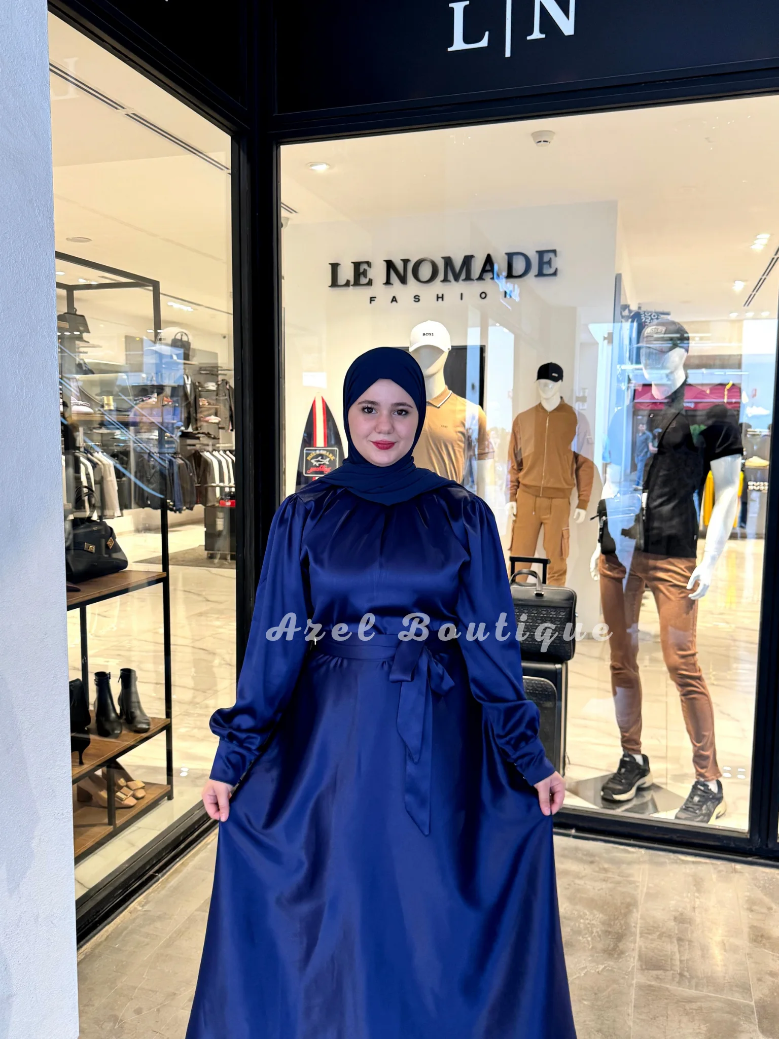 ROBE SATIN