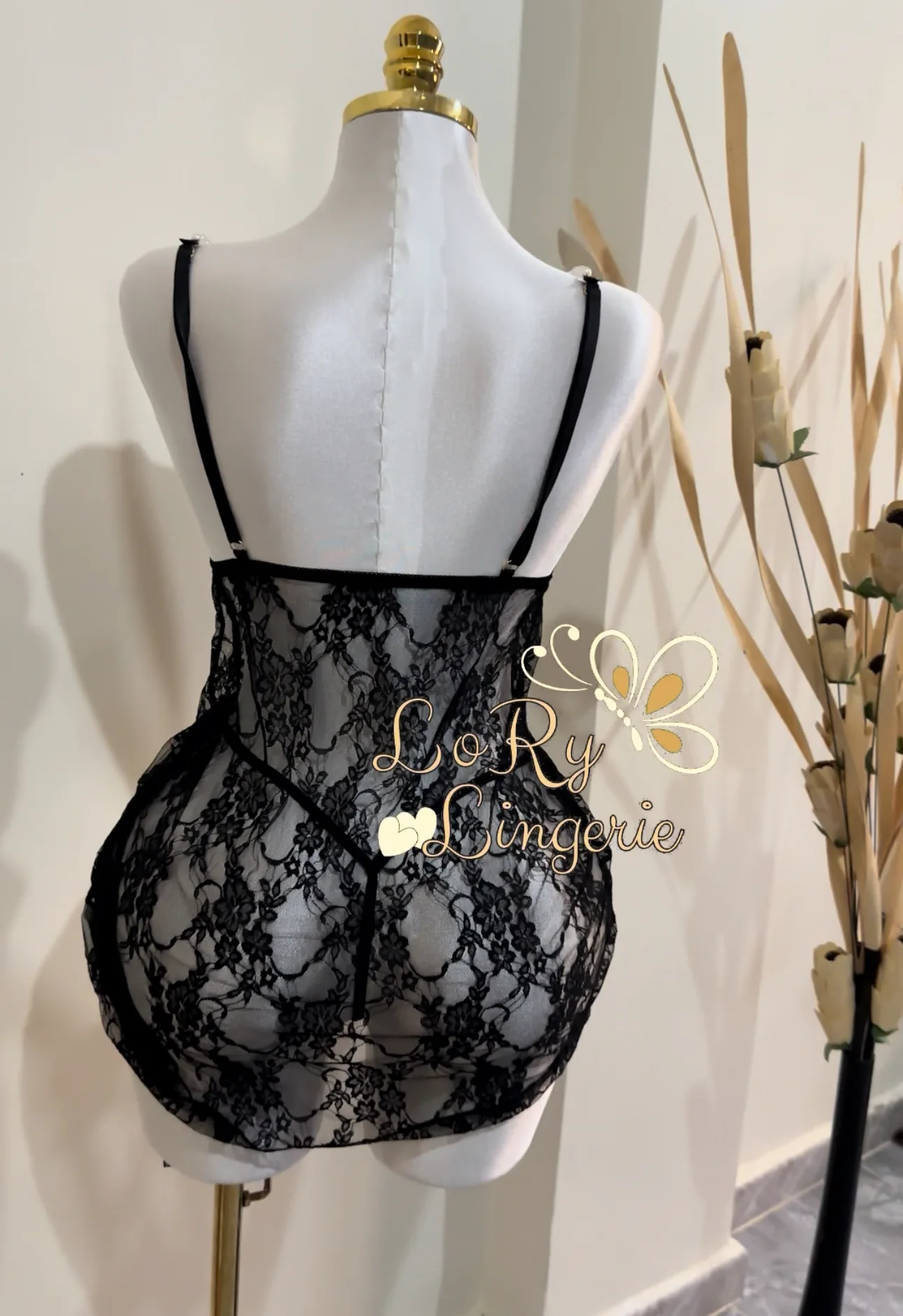 Robe tinda dentelle