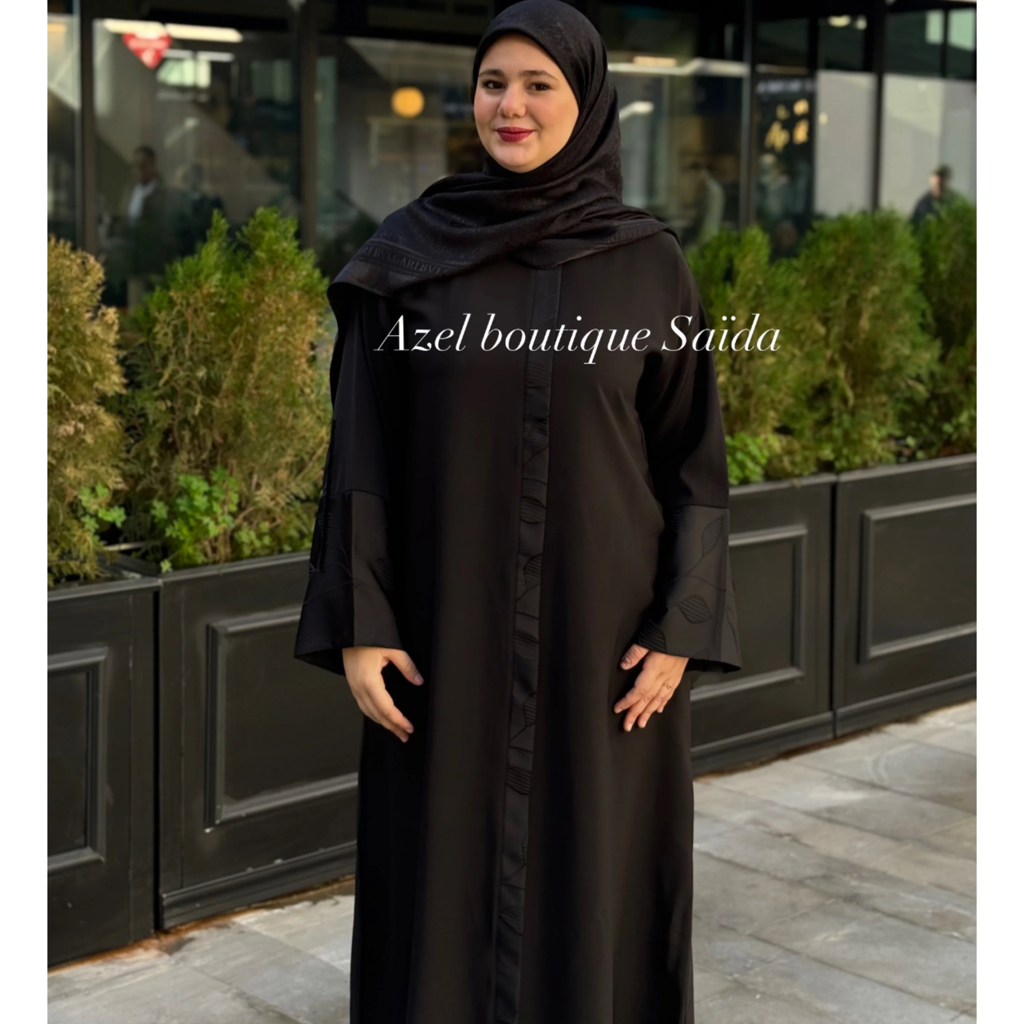 ABAYAT BOUCHRA BLACK