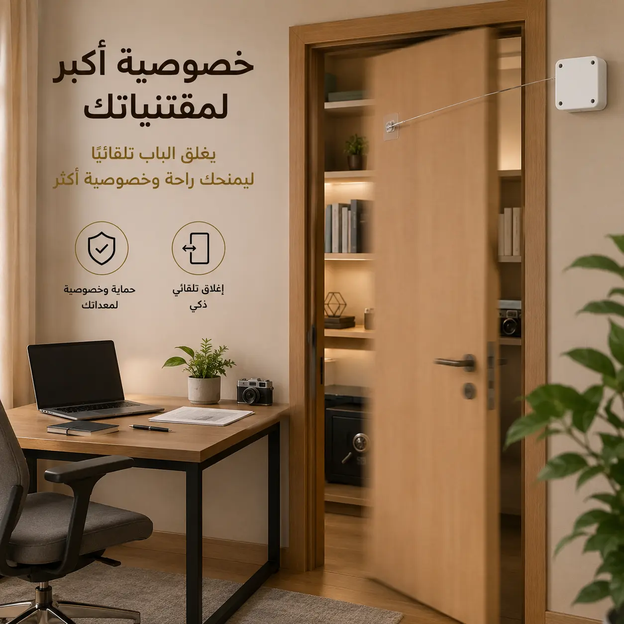 مغلاق باب أوتوماتيكي... أغلق بابك تلقائيًا بكل راحة!