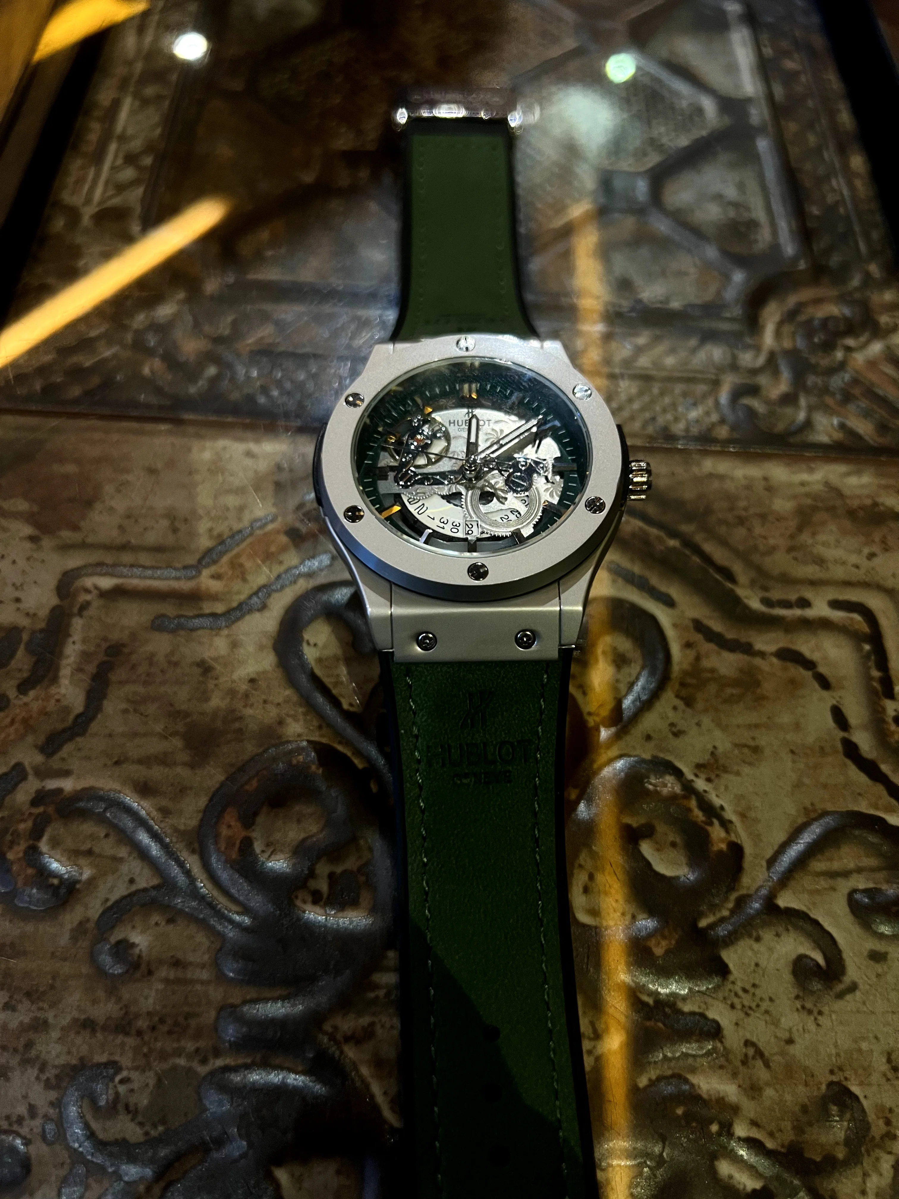 HUBLOT BOITE SIMPLE