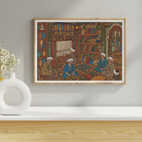 Art naïf - Atelier d'Artisans