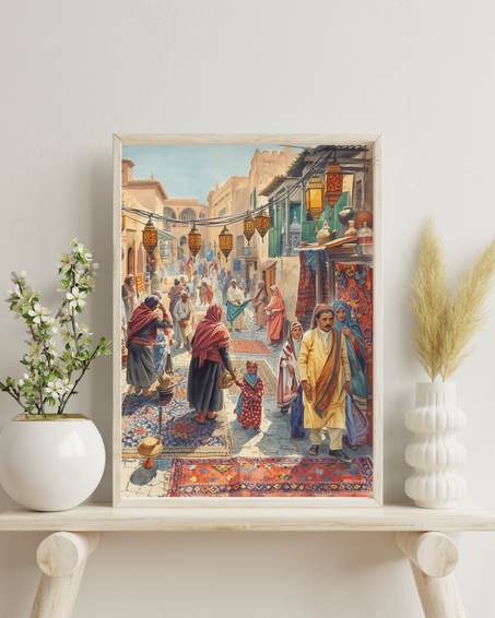 Scène de vie : Souk Envoûtant