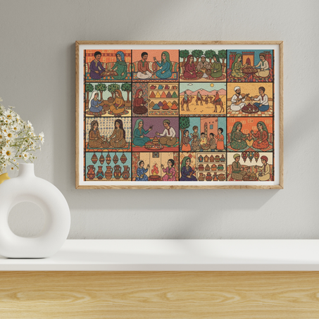 Art naïf - Chroniques Villageoises