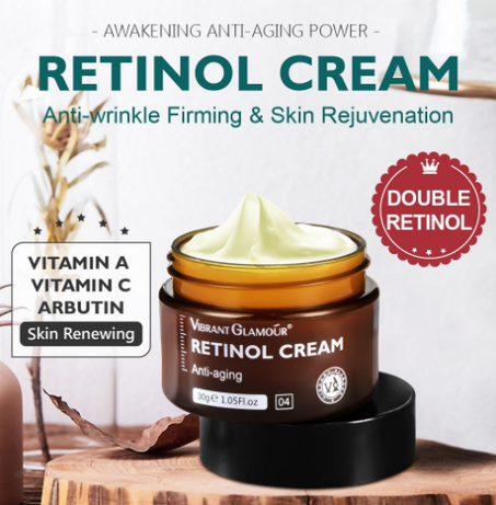 كريم الريتينول (Retinol Cream) – لبشرة ناعمة ومشرقة! 🌟
