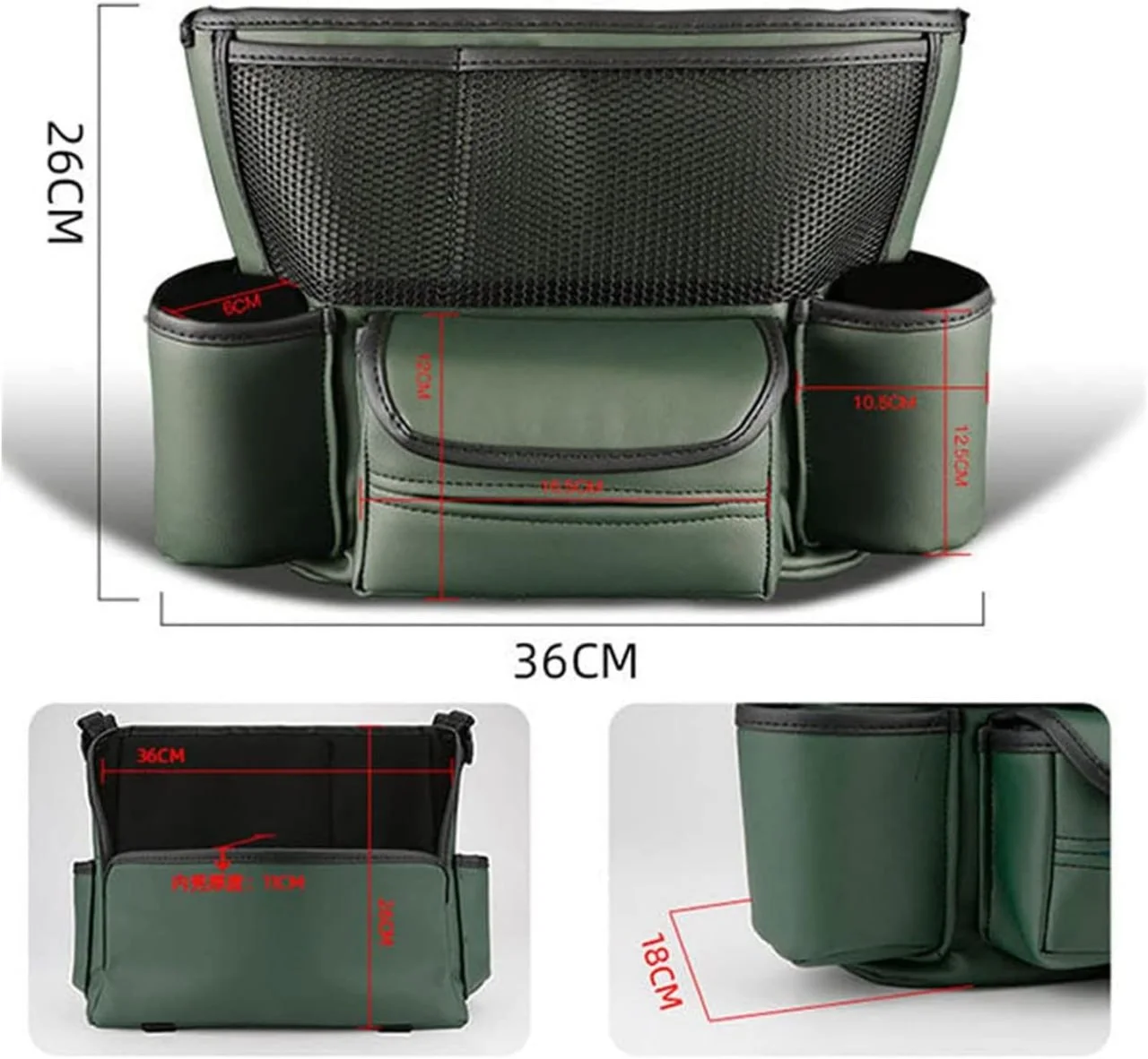 محفظة بتصميم أنيق وعصري يضيف لمسة من الأناقة إلى داخل سيارتك