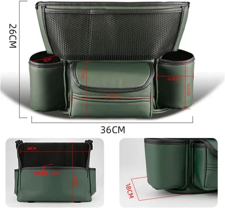 محفظة بتصميم أنيق وعصري يضيف لمسة من الأناقة إلى داخل سيارتك