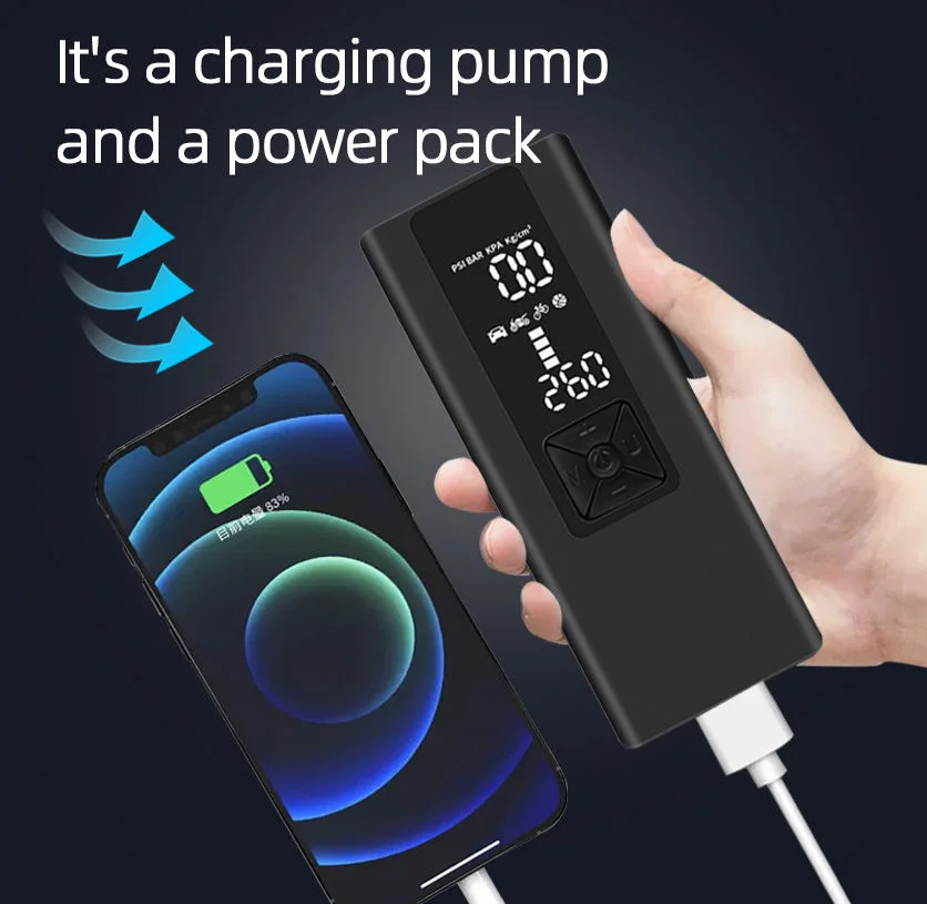 مضخة هواء صغيرة لا سلكية