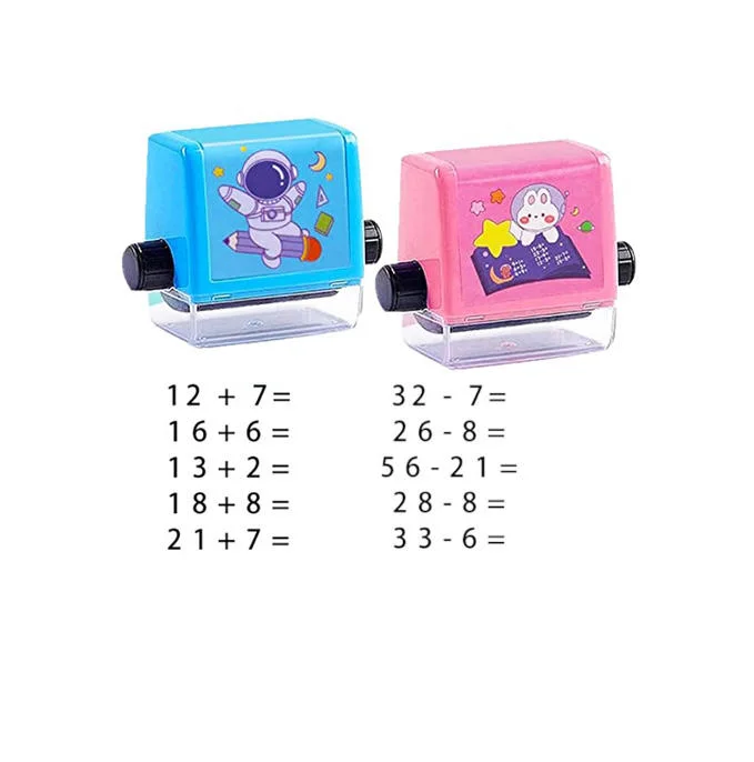 طابعة تعليم العمليات الحسابية للاطفال و قنينة حبر