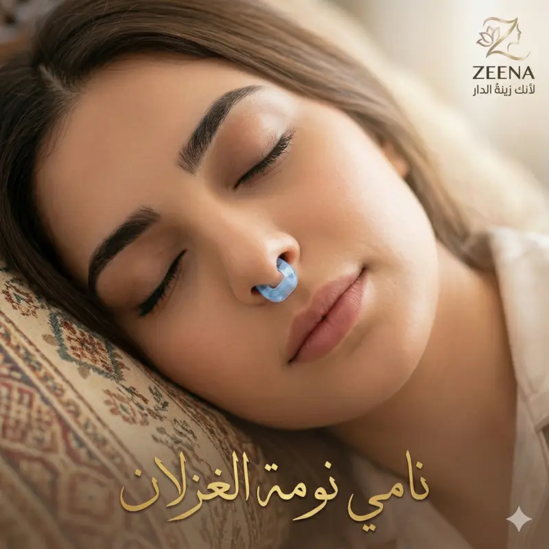 سدادة الأنف الطبية الذكية - وداعاً للشخير ونوم هادئ من أول ليلة! 😴✨