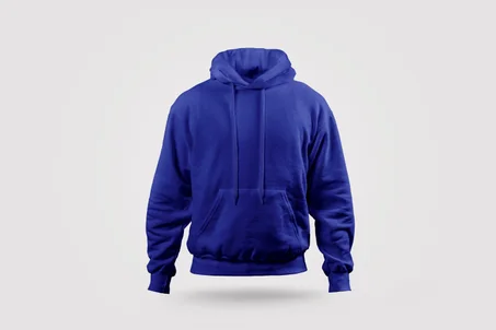Pull Capuche Bleu Marine