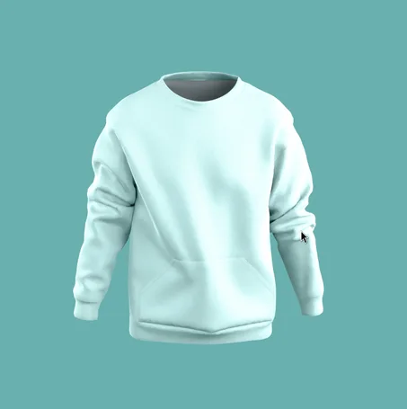 Sweatshirt Cyan